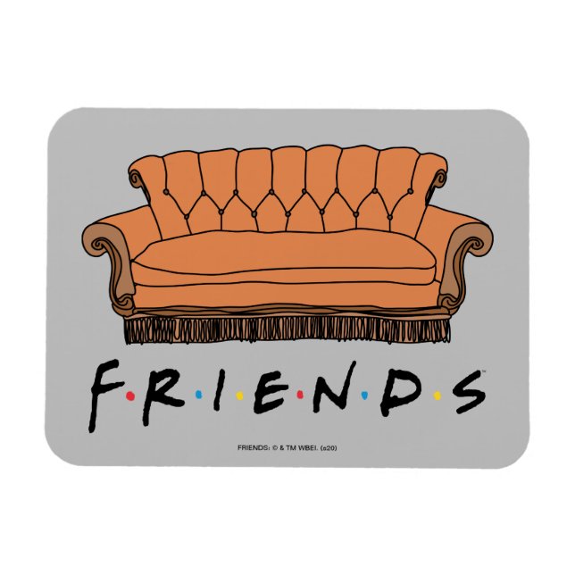 FRIENDS™-soffa Magnet (Horisontell)
