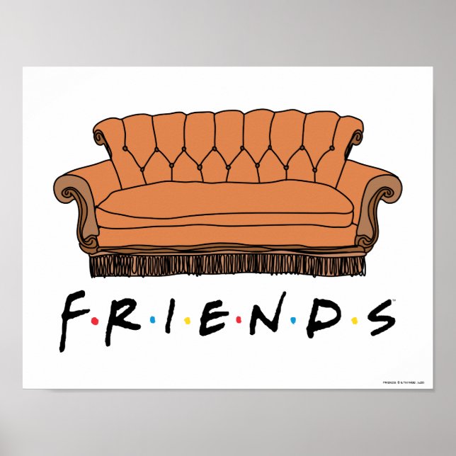 FRIENDS™-soffa Poster (Framsidan)