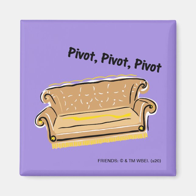 FRIENDS™ | Sväng Magnet (Framsidan)