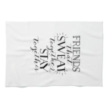 Friends Sweat Workout Towel