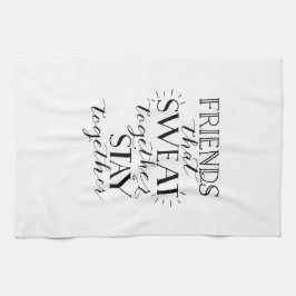 Friends Sweat Workout Towel Kökshandduk