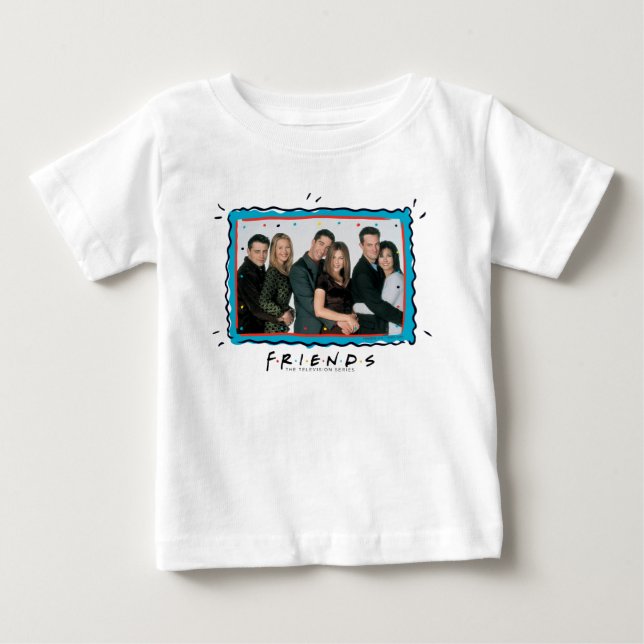 FRIENDS™ | T-shirt för par som kramas (Framsida)