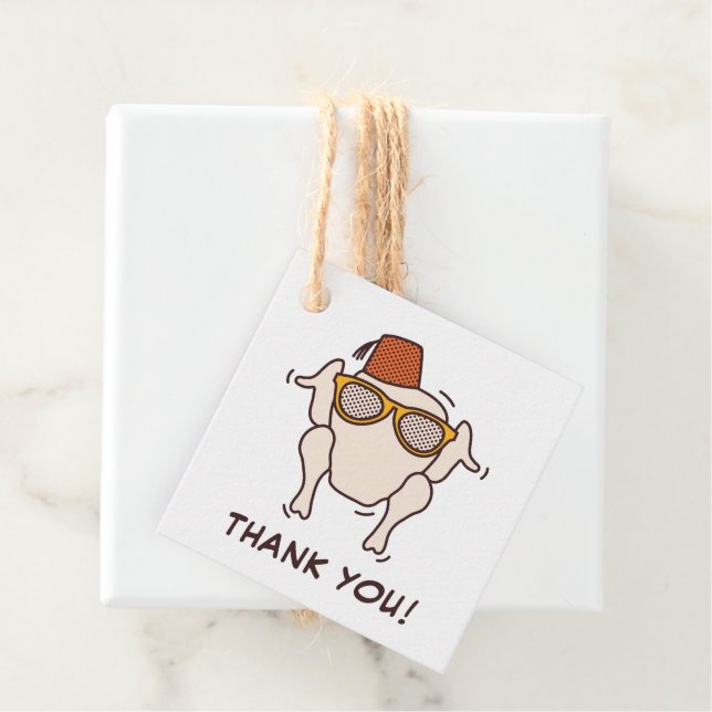 Friends T.V. Series | Friendsgiving Party Gåvor Etiketter (På plats)