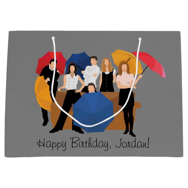 FRIENDS™-tecken Silhouette (Framsidan)