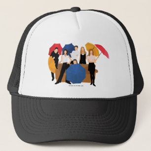 FRIENDS™-tecken Silhouette Keps