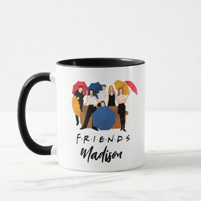 FRIENDS™-tecken Silhouette Mugg (Vänster)