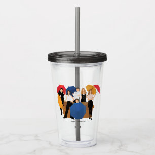 FRIENDS™-tecken Silhouette Take Away Mugg