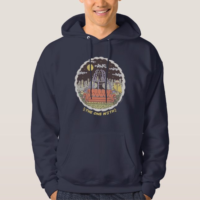 FRIENDS™ | Tecknad fontän Hoodie (Framsida)