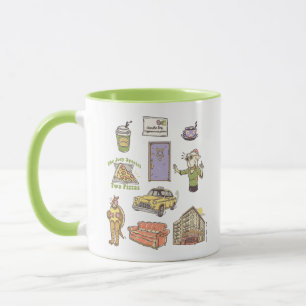FRIENDS™ Tecknade Ikoner Grafik Mugg