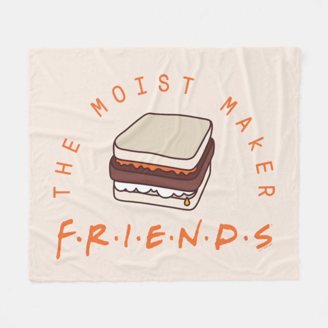 FRIENDS™ | The Moist Maker Fleecefilt (Framsidan (Horisontell))