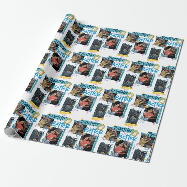 FRIENDS™ | Tillsammans är Bättre Presentpapper (Utrullad)