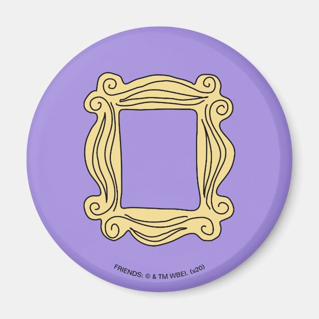 FRIENDS™ | Titthålsram Magnet (Framsidan)