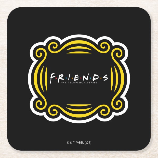FRIENDS™ TV-serien Underlägg Papper Kvadrat (Framsidan)