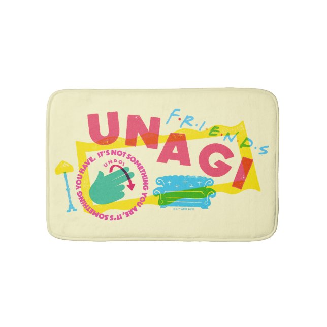 FRIENDS™ Unagi Badrumsmatta (Framsidan)