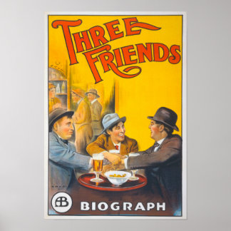 Friends Unedated Vintage Photos Old Aesthetic Pict Poster