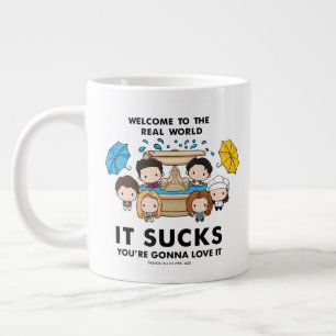 FRIENDS™ Välkommen till den riktiga världen Chib Jumbo Mugg