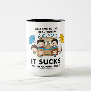 FRIENDS™ Välkommen till den riktiga världen Chib Mugg