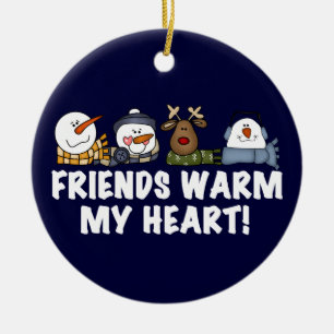 Friends Warm My Heart Keepsaké Ornament
