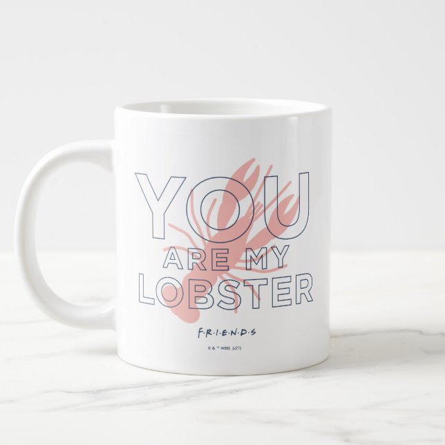 FRIENDS™ | You are My Lobster Jumbo Mugg (Vänster)
