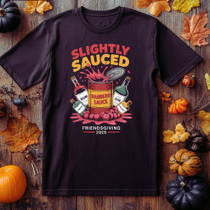 Friendsgiving 2025 Kul Friendsgiving Kalkon T Shirt