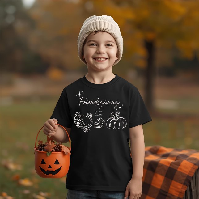 Friendsgiving år t shirt (Friendsgiving year T-Shirt)