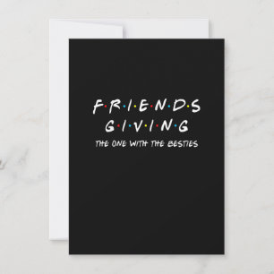 Friendsgiving Den med bästa vännerna,Tacksgivin Inbjudningar