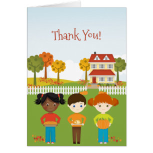 Friendsgiving Feast Hälsningskort