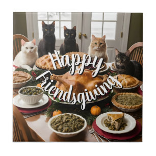 Friendsgiving Feast Kakelplatta