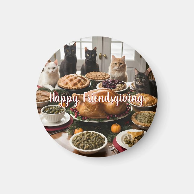 Friendsgiving Feast Magnet (Framsidan)