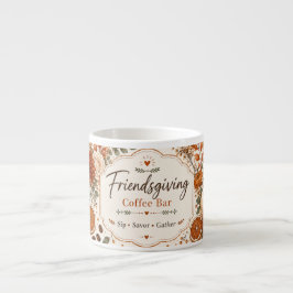 Friendsgiving Kaffe Bar Espressomugg