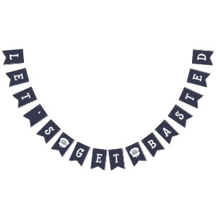 Friendsgiving Låt oss Bast Bunting Banner Vimplar