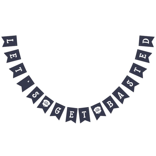 Friendsgiving Låt oss Bast Bunting Banner Vimplar (Alla)