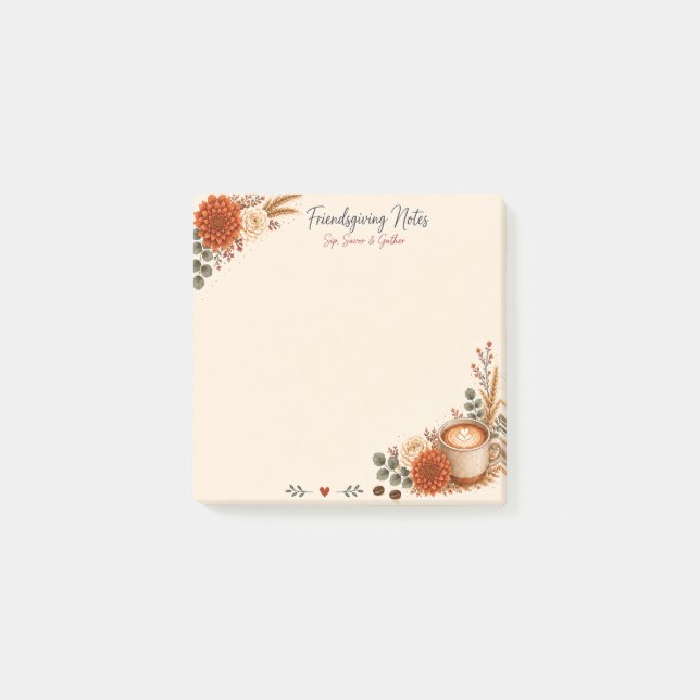 Friendsgiving Post-it Block (Framsida)