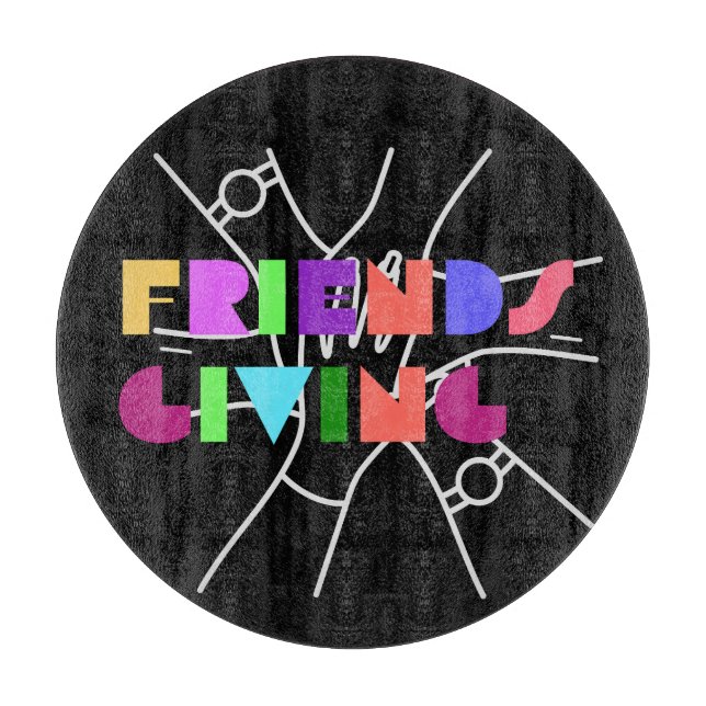 Friendsgiving Squad: Grattis och ifatt (Framsidan)