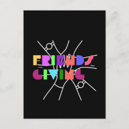 Friendsgiving Squad: Grattis och ifatt Vykort