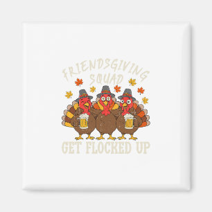 Friendsgiving-squad Turk Thanksgiving Vänner Dr Magnet
