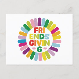 Friendsgiving Vykort