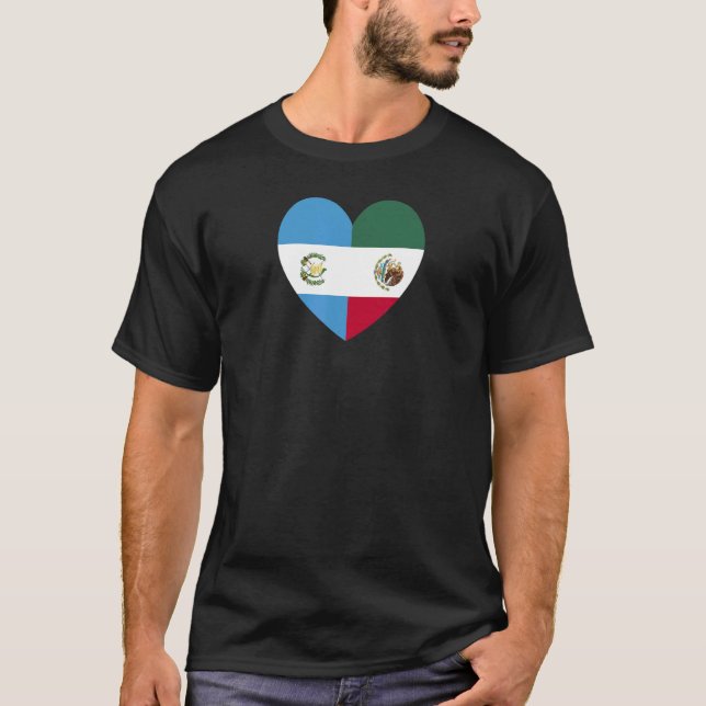 Friendship Forever Mexico and Guatemala T Shirt (Framsida)