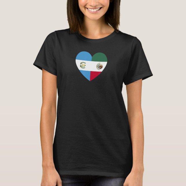 Friendship Forever Mexico and Guatemala T Shirt (Framsida)