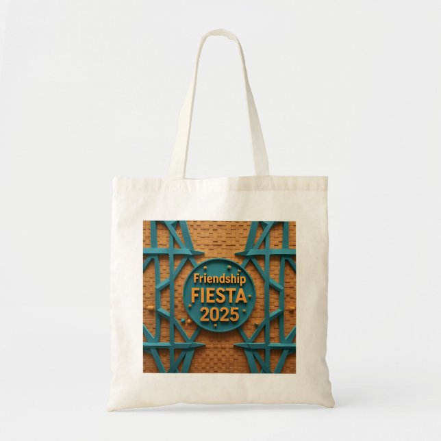 Friendship Ochre Fiesta Tygkasse (Framsidan)