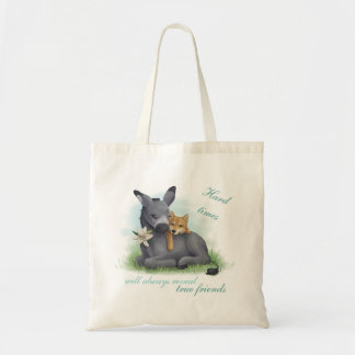 Friendship Shiba Inu & Donkey Tygkasse