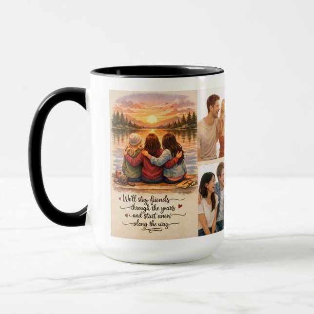 Friendship – We’ll Stay Friends Through the Years Mugg (Vänster)