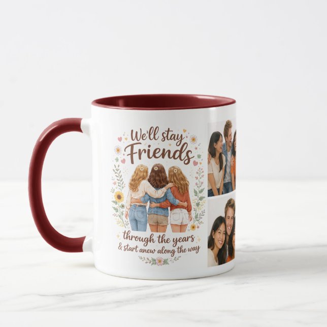 Friendship – We’ll Stay Friends Through the Years Mugg (Vänster)