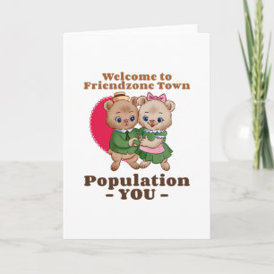 Friendzone Valentine Kort