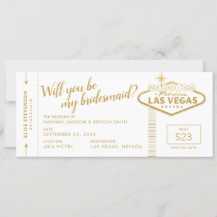 Frieri av Las Vegas Destination Wedding Bridesmaid