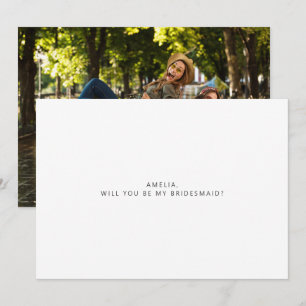 Frieri av minimalistisk typografi - fotografi anteckningskort