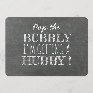Frieri Bubly Funny Bridesmaid Inbjudningar