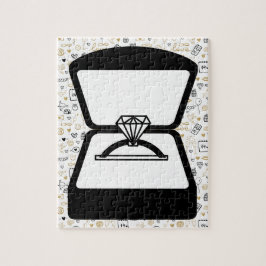 Frieri Förlovning Ring Jigszawa Puzzle Pussel