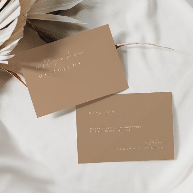 Frieri kort för Elegant-beige-tjänsteman med minim (Skapare uppladdad)