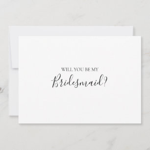 Frieri kort för enkel Elegant i Bridesmaid